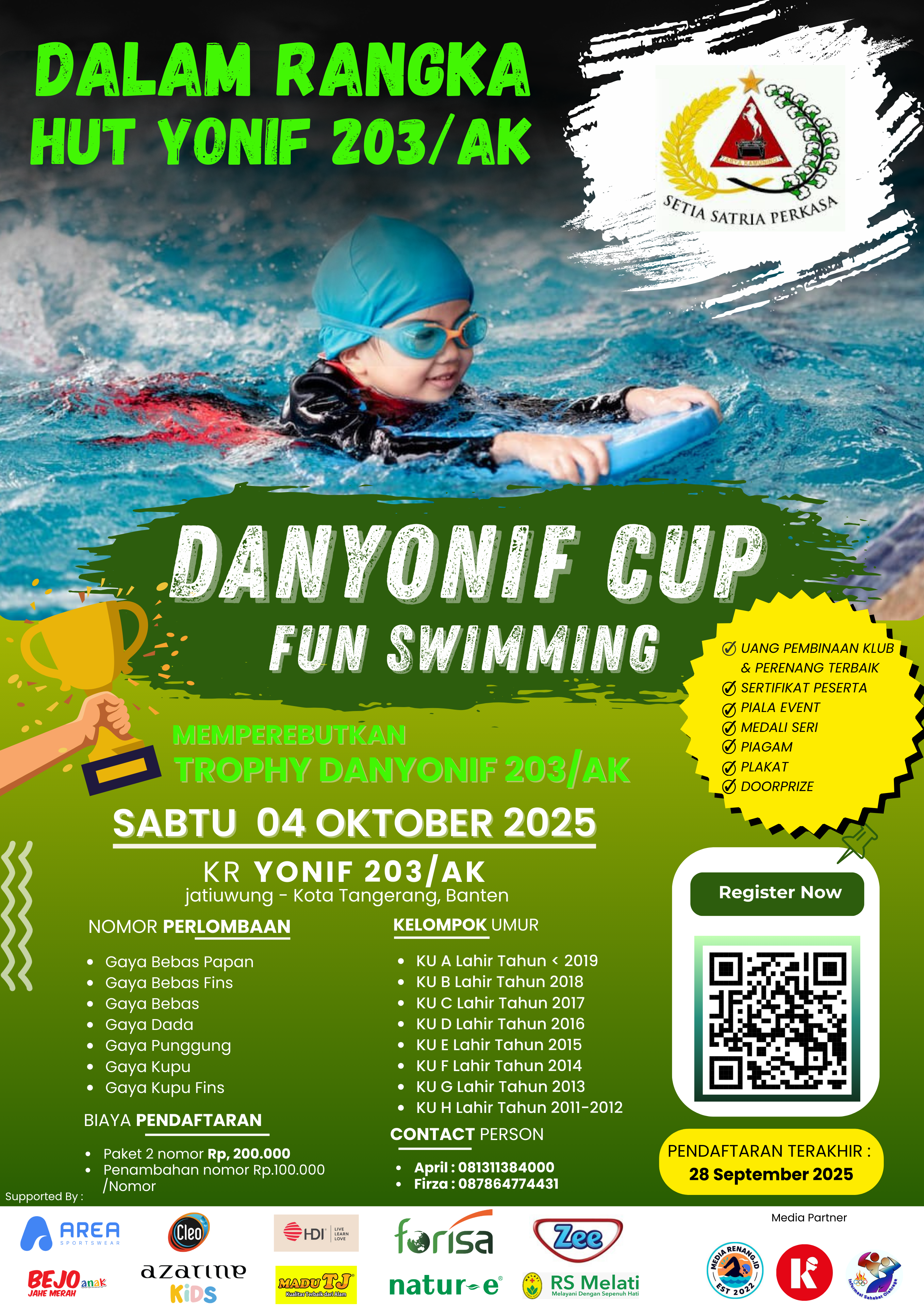 DANYONIF CUP Fun Swimming