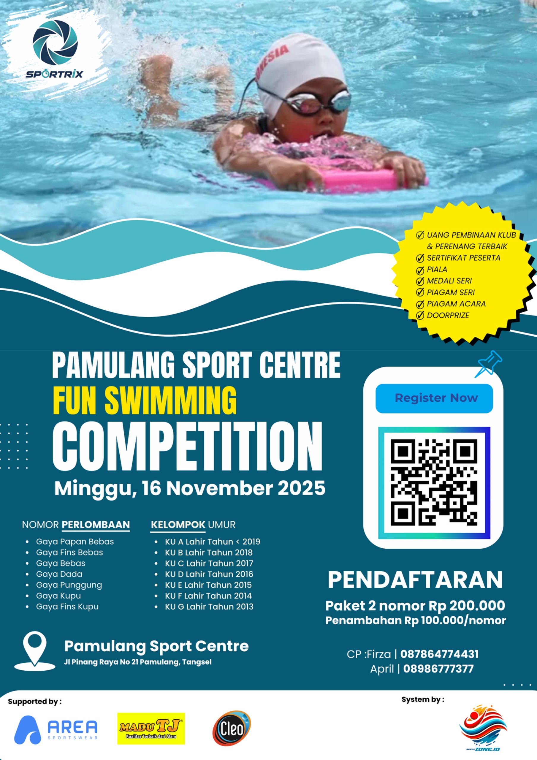 Pamulang Sport Centre Fun Swimming 2025