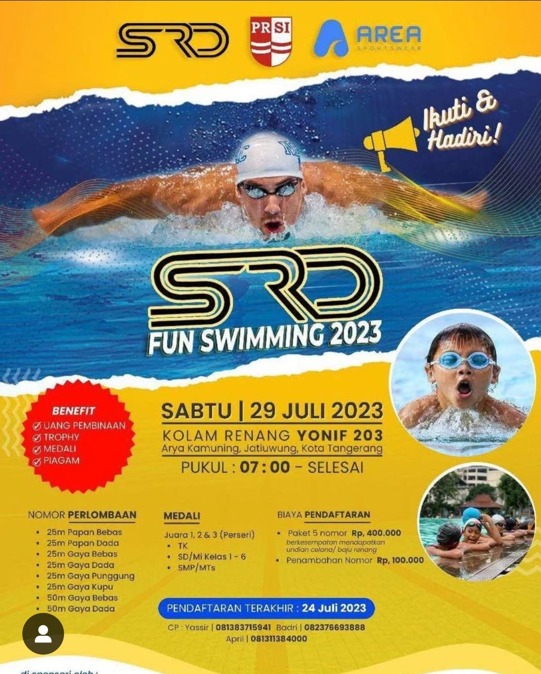 SRD Fun Swimming 2023