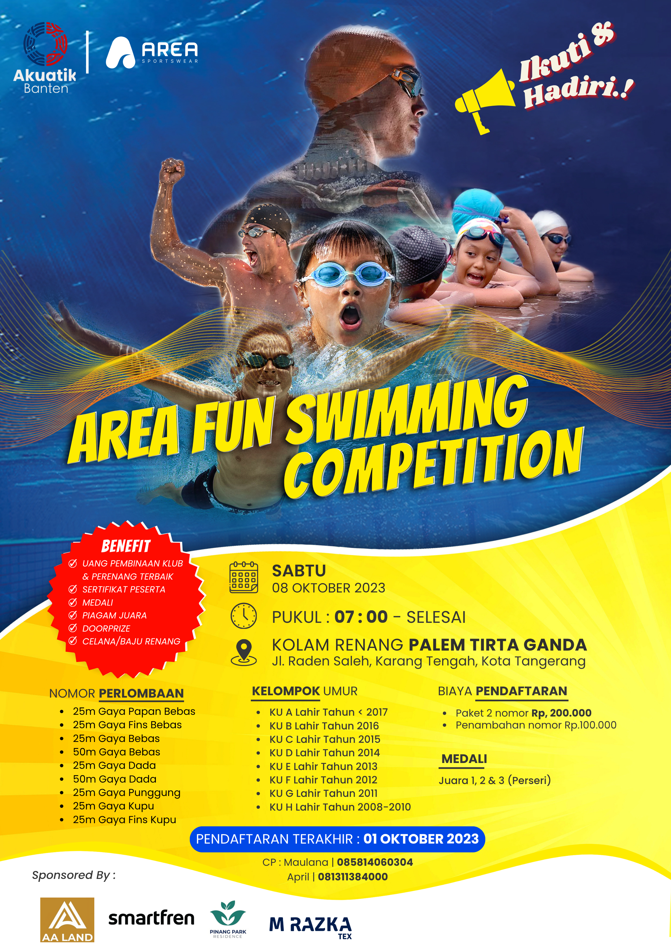 AREA Fun Swimming Competition 2023