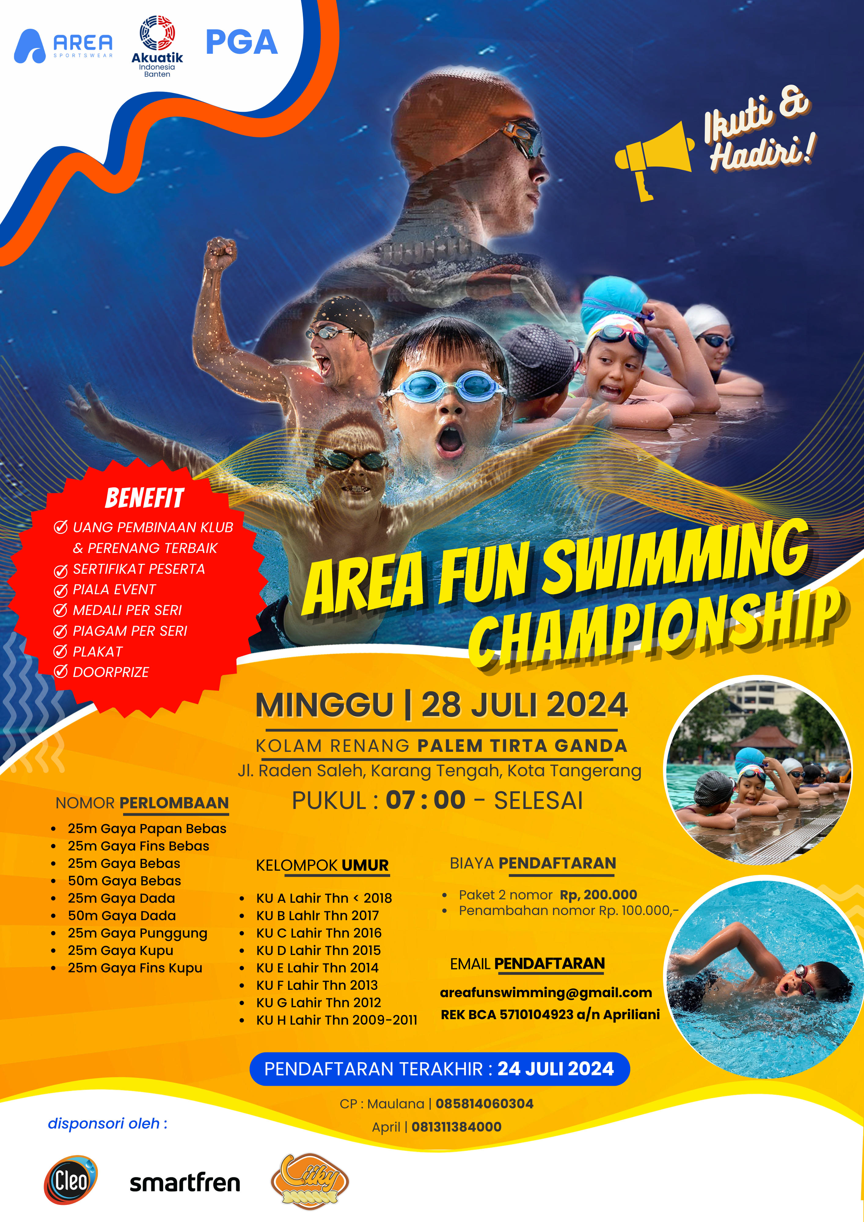 AREA Fun Swimming Championship